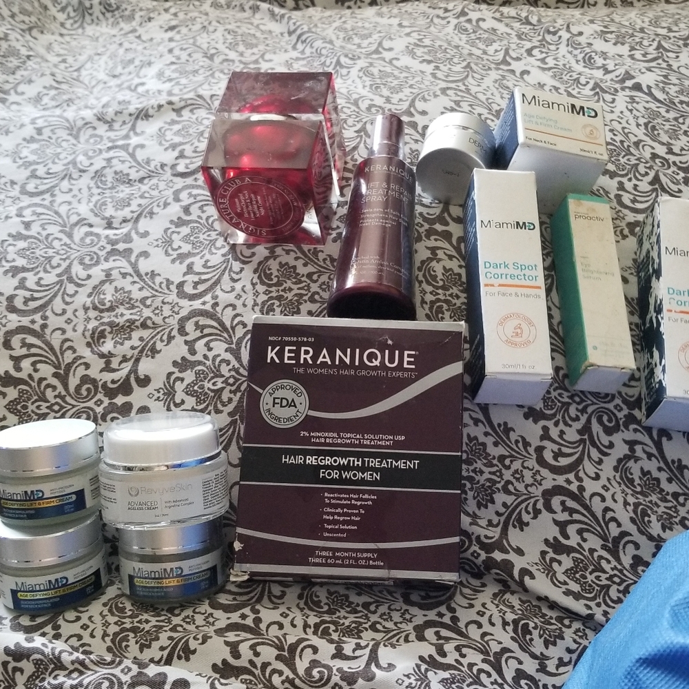 Age defying make up and creams